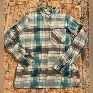 Columbia plaid flannel button down